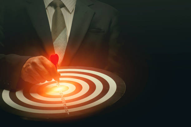 istock Targeting For business tasks that must be accomplished 1385937376