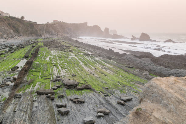 Arnia beach near Santander, Spain