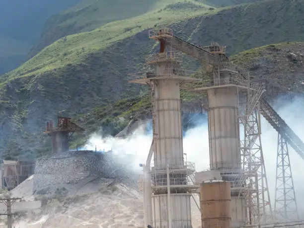 Photo of Mining in Salinas Grandes, Jujuy and Salta, Argentina. Its rich lithium, sodium and potassium mining potential faces opposition from indigenous communities and environmental activists.