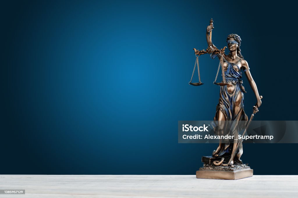 Themis Statue Justice Scales Law Lawyer Business Concept Themis Statue Justice Scales Law Lawyer Business Concept. Lady Justice Stock Photo