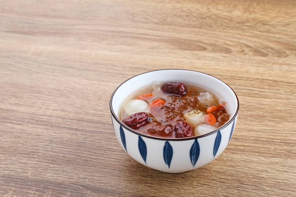 istock Peach Gum, Chinese traditional drink 1385959687