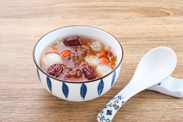 istock Peach Gum, Chinese traditional drink 1385959816
