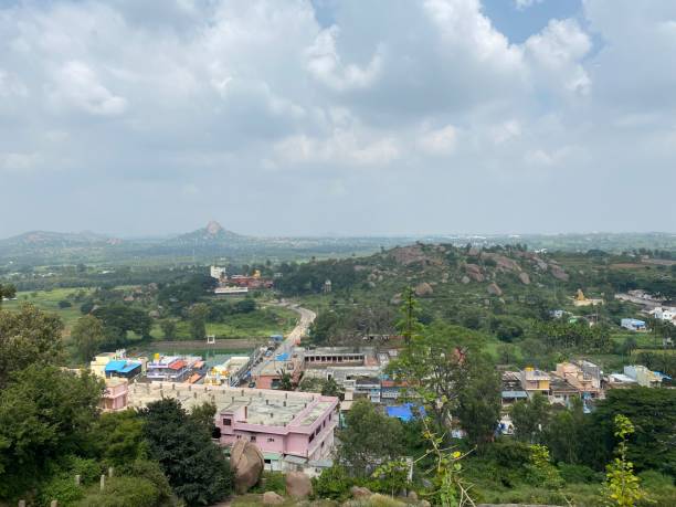 istock Small city in India 1385960141