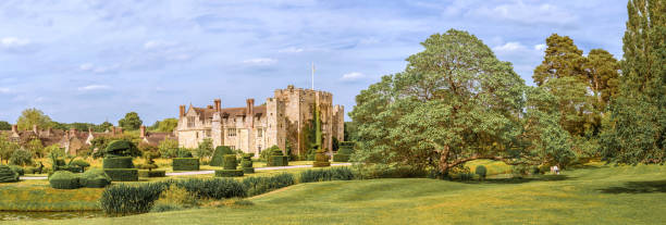 Hever Castle in Kent, England stock photo