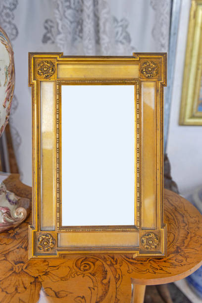 istock Antique Portrait Picture Frame 1385962586