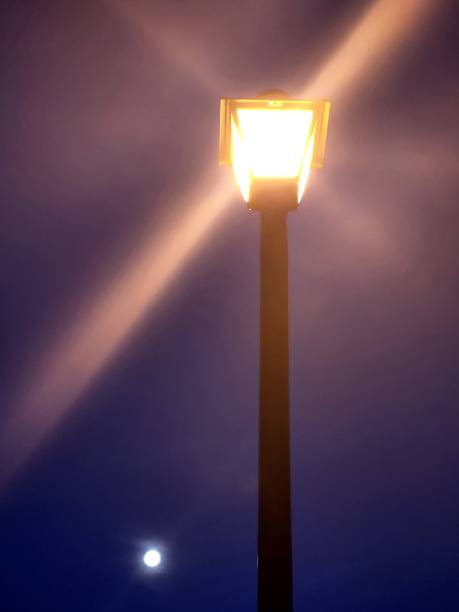 istock Street Lamp shining bright 1385983951