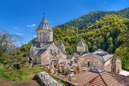 Haghartsin is a 13th-century monastery located near the town of Dilijan in Armenia