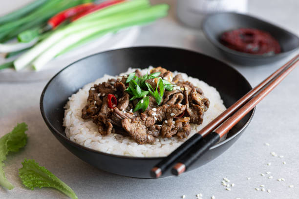 istock Bulgogi , traditional korean dish 1386001247