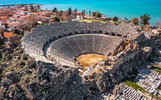 istock The ancient city of Side 1386021334