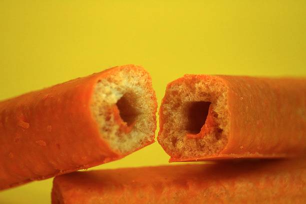 istock photo of snacks on a stacked 1386030157