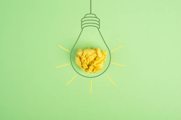 istock Light bulb concept, having a new idea, brainstorming, start up business, creative marketing, education 1386030831