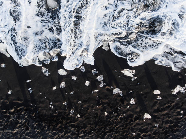 istock Ice on diamond beach in Iceland 1386051346