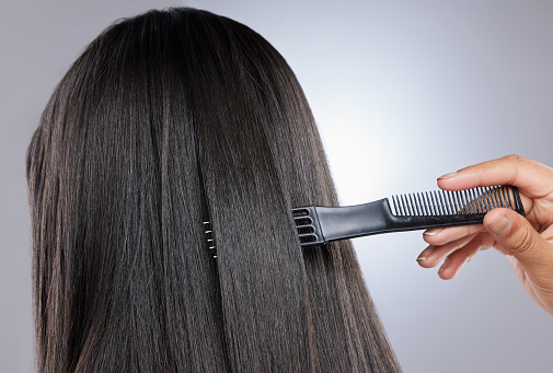Thick, glossy strands go a long way toward making hair look healthy