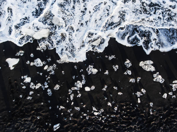 istock Ice on diamond beach in Iceland 1386055394