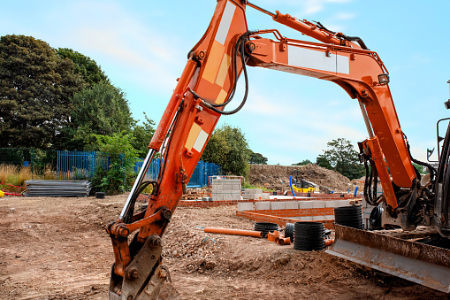 An incident on construction site when a hydraulic hose, fitted to an excavator, failed and content of it started leaking around, due to high pressure in the system, contaminating ground