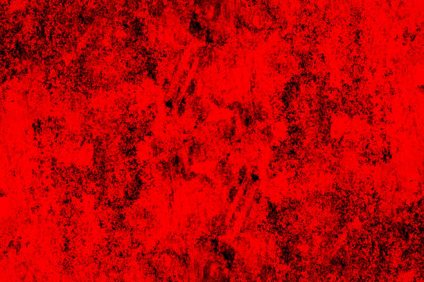istock Saturated red grunge textured surface of old concrete wall for background 1386083953