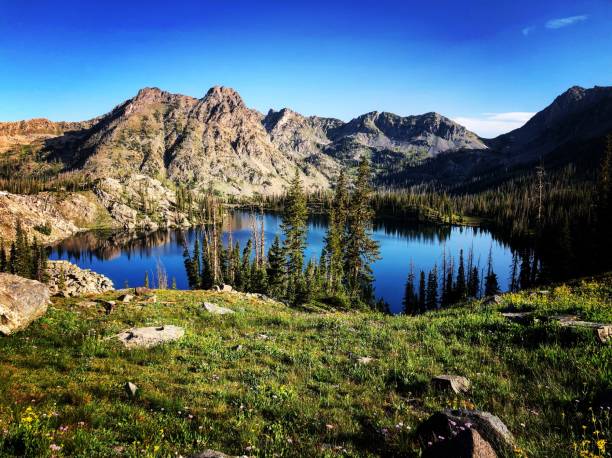istock Alpine Lake in Colorado Mountains 1386092353