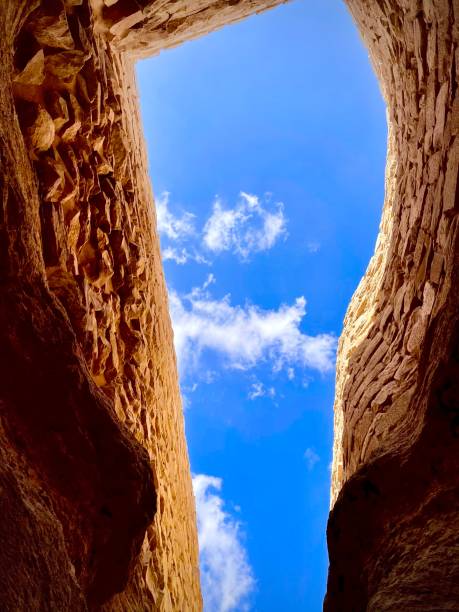 istock Ascending from temple entrance Saqqara, Egypt 1386092381