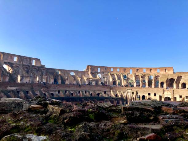 istock Inside of the Coliseum Rome, Italy 1386092415