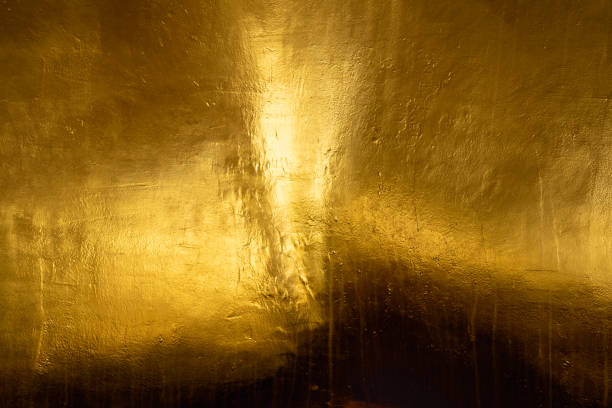 istock Gold shiny wall abstract background texture, Beatiful Luxury and Elegant 1386107749