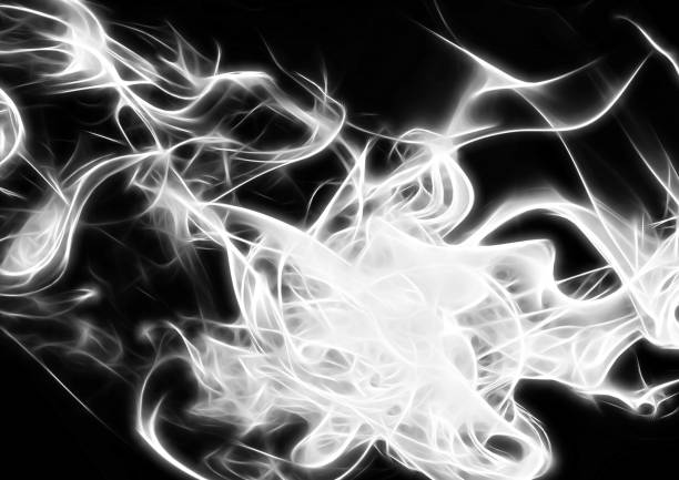 istock Illustration of white smoke 1386108725