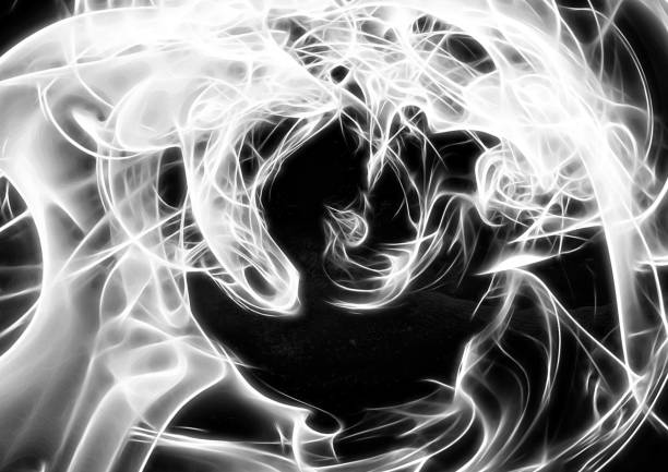 istock Illustration of white smoke 1386108733