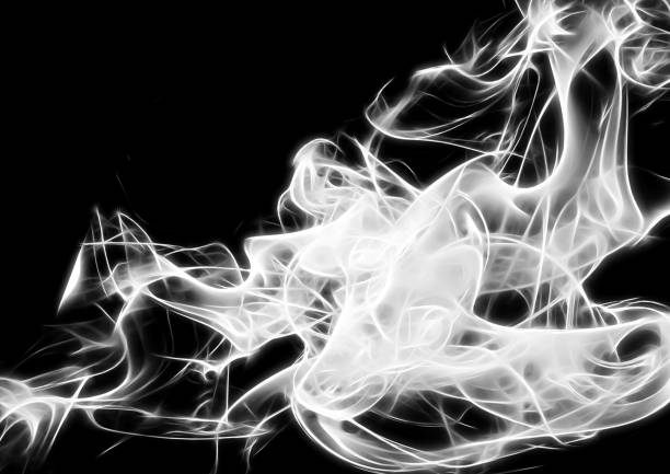 istock Illustration of white smoke 1386108736