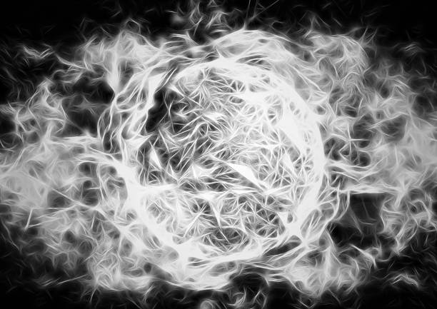 istock Illustration of white smoke 1386108744