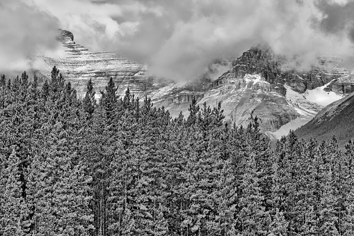 Rocky Mountain views in Banff National Park