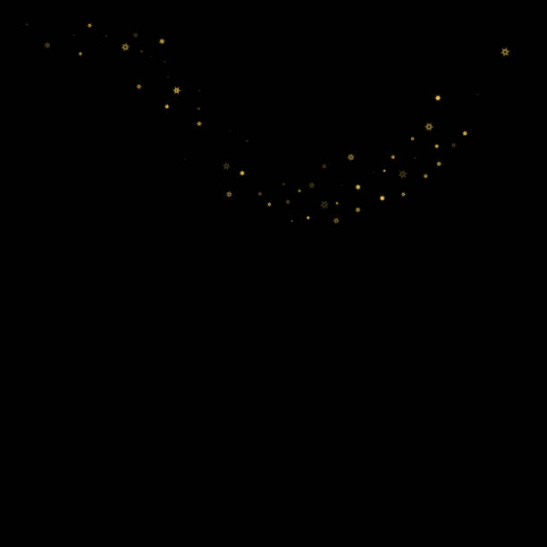 istock Gold Glitter Stars. Luxury Shiny Confetti. 1386118268
