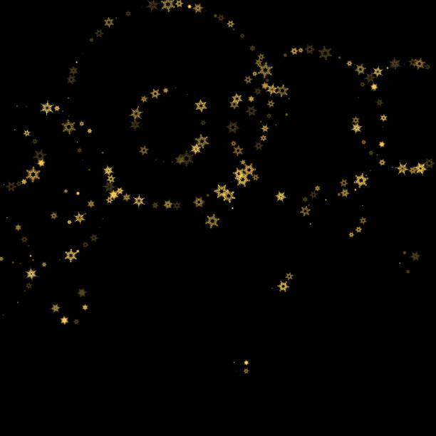 istock Gold Glitter Stars. Luxury Shiny Confetti. 1386118291