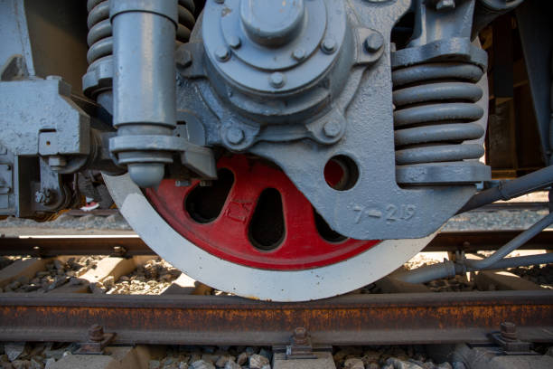 istock Details of old trains and railways 1386127886