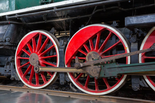 istock Details of old trains and railways 1386136317