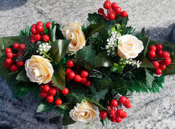 Floral arrangement for wedding invitations, holiday cards, collages, frames.