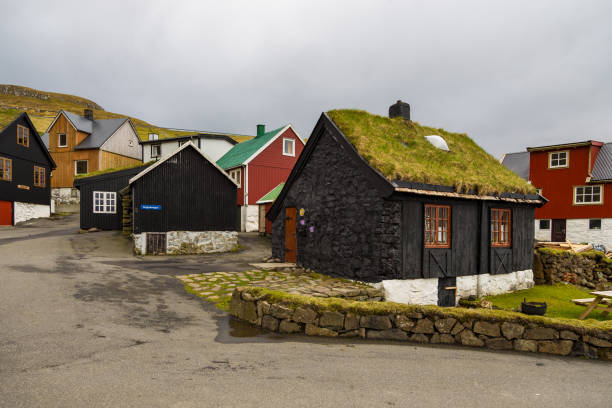 istock Small village Elduvik, Faroe Islands, Denmark. 1386170860