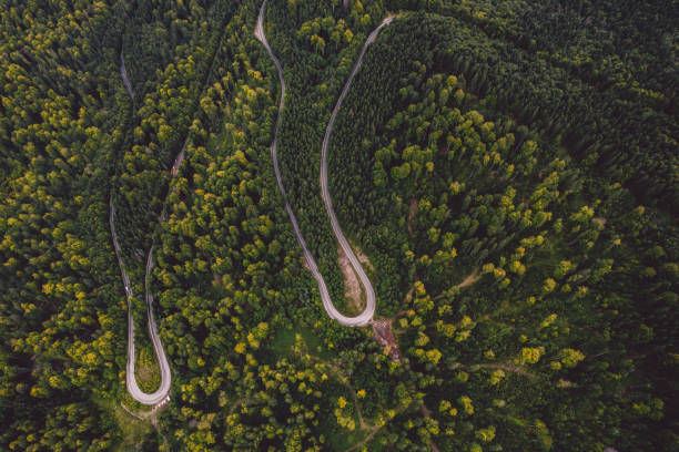 istock High Angle View Of Road 1386177799