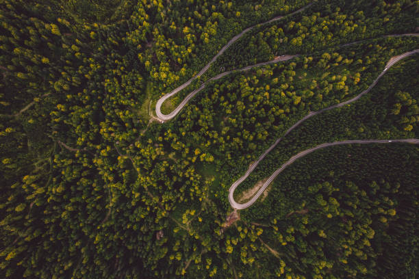 istock High Angle View Of Road 1386177801