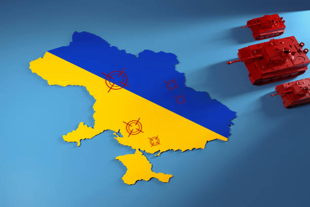 istock Russian Army invading Ukraine 1386179140