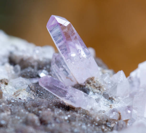 istock amethyst mineral specimen stone rock geology gem crystal 1386181881