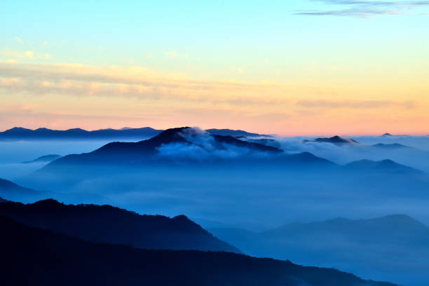 istock a beautiful mountain ridge in the morning 1386183139