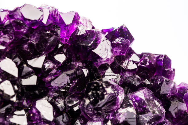 istock amethyst mineral specimen stone rock geology gem crystal 1386184728