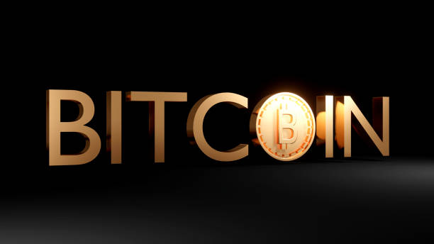 istock 3D Rendering concept of Decentralized finance, cryptocurrency, bitcoin: golden text 
