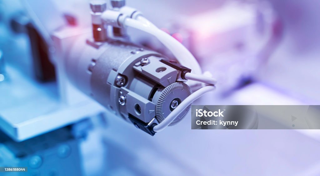 Automatic Industrial Robotic Robot Working Industry 40 And Technology ...