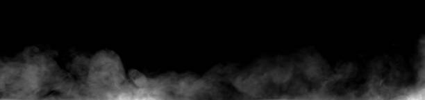 白煙水蒸気のクローズアップ図 - smoke condensation fumes isolated ストックフォトと画像