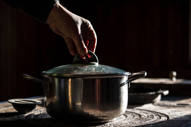 istock Cooking at Home on Stove 1386207398