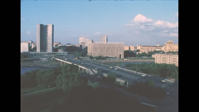 House of the Government of Moscow in 1980s