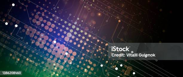 Computer Circuits Abstract Abstract Structure Circuit Computer Technology Business Background ...