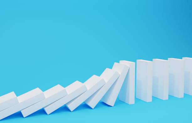 istock Cute and simple domino 3D images 1386229008