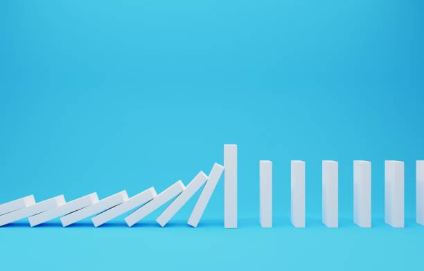 istock Cute and simple domino 3D images 1386229478