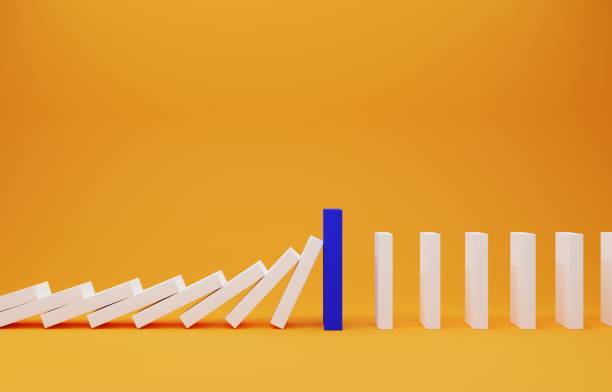 istock Cute and simple domino 3D images 1386229529